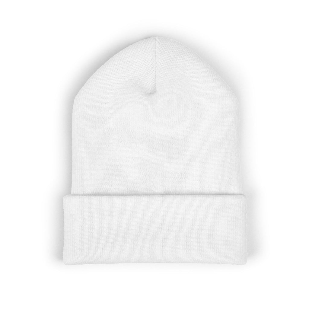 Faith Through The Fire™ White Classic Cuff Beanie