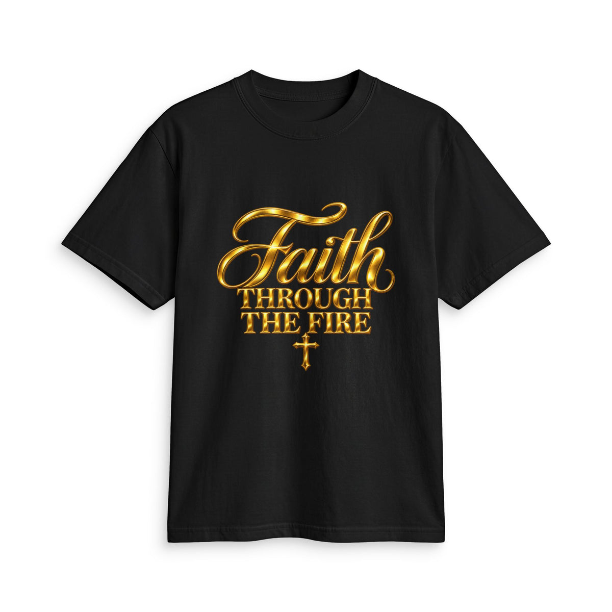 Faith Through The Fire™ Unisex T-Shirt for Men & Women – Christian Faith Tee