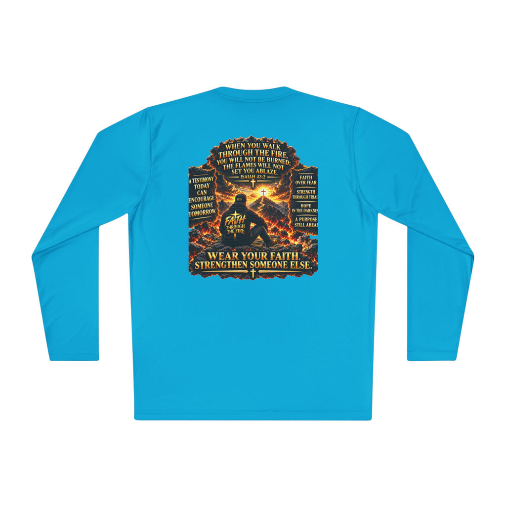 "Through the Fire Long Sleeve Tee – Journey to the Cross"