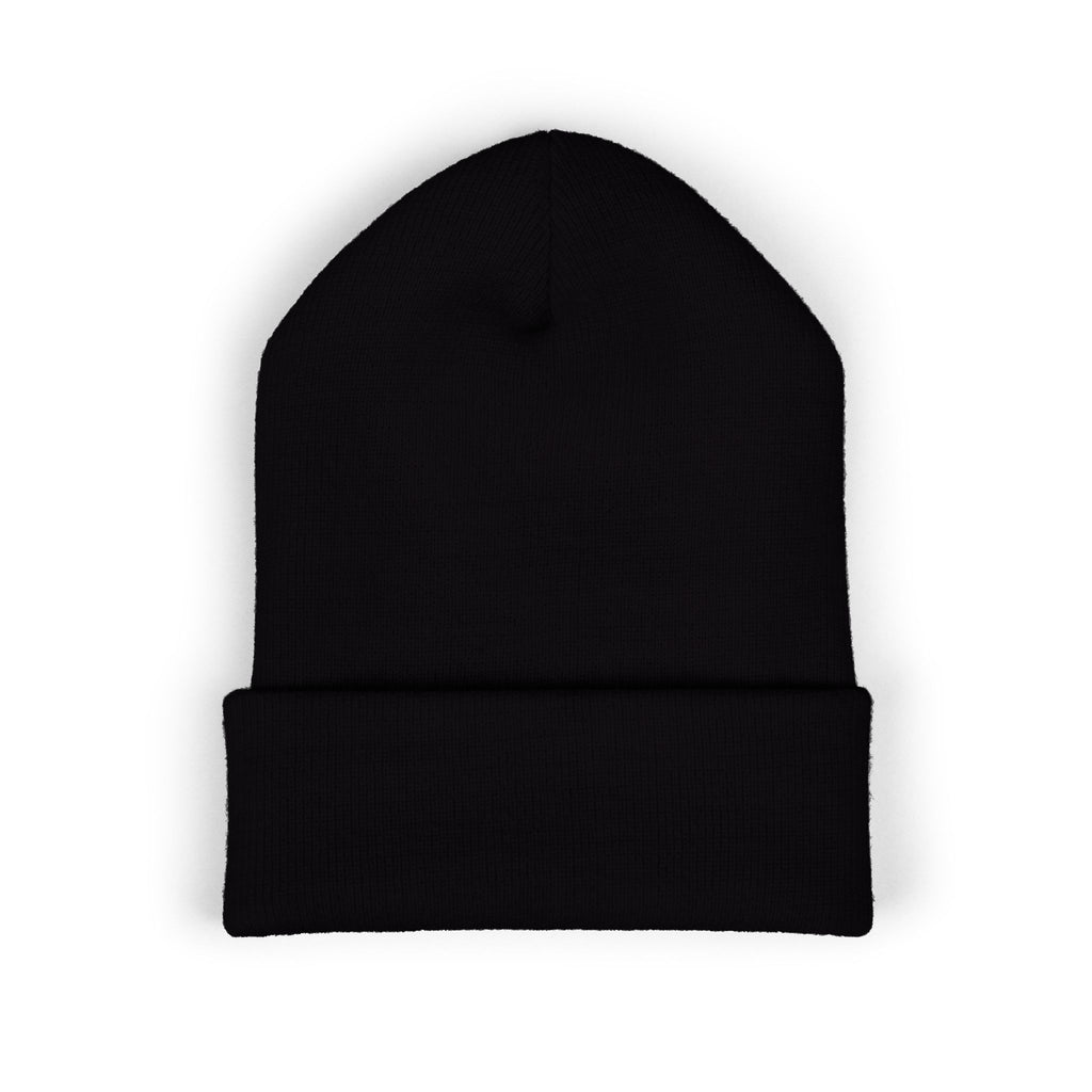 Faith Through The Fire™ Embroidered Black Beanie