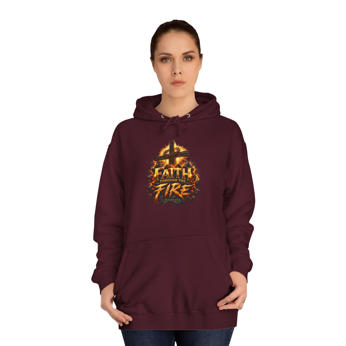 Faith Through The Fire™ Stronger Than Yesterday Hoodie