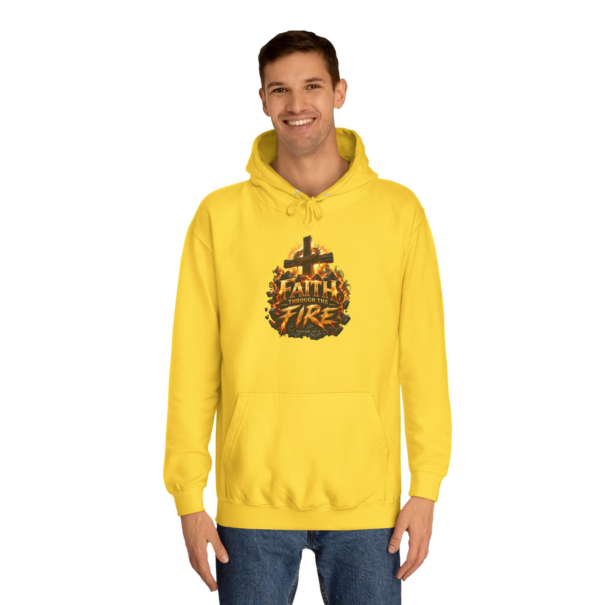 Faith Through The Fire™ Stronger Than Yesterday Hoodie