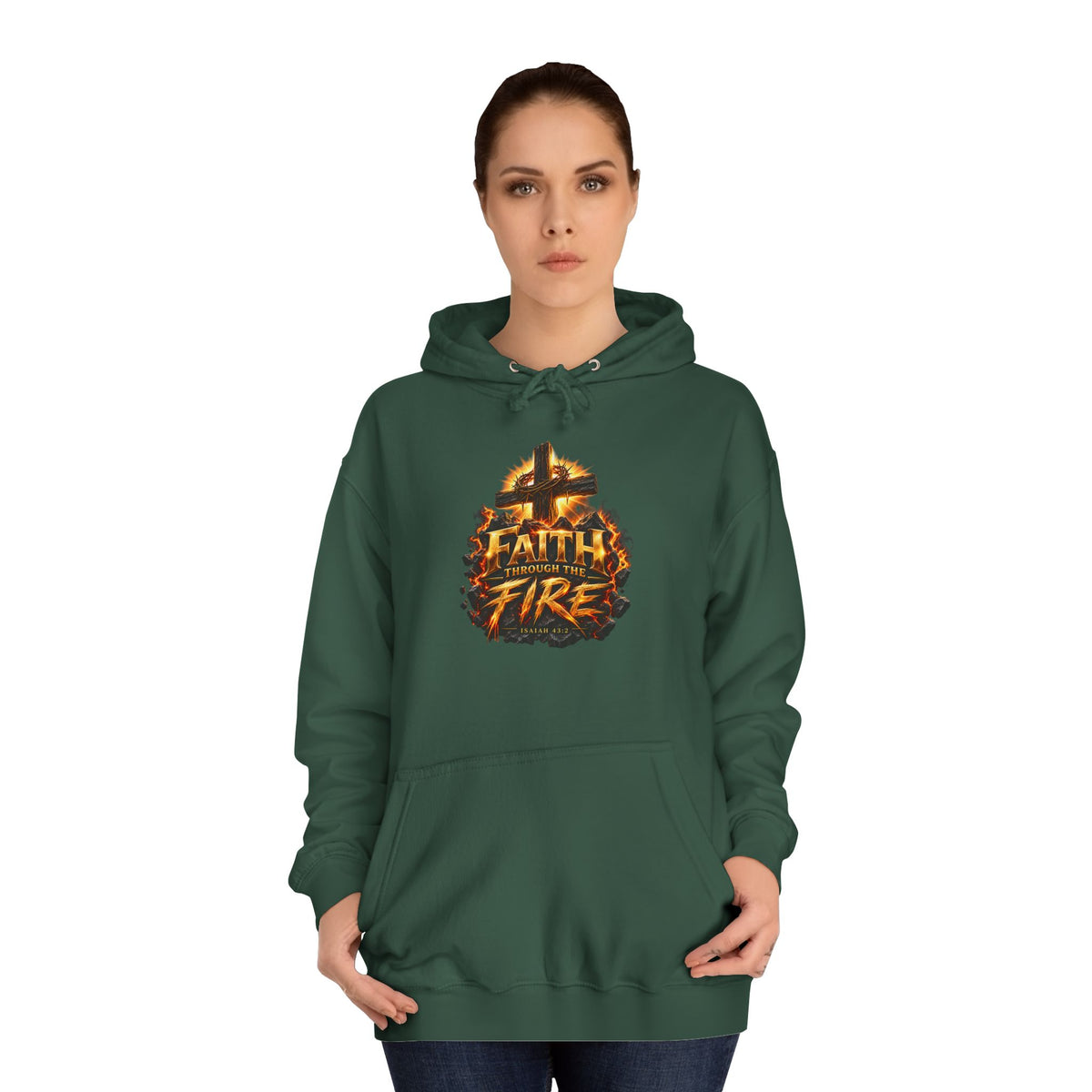 Faith Through The Fire™ Stronger Than Yesterday Hoodie