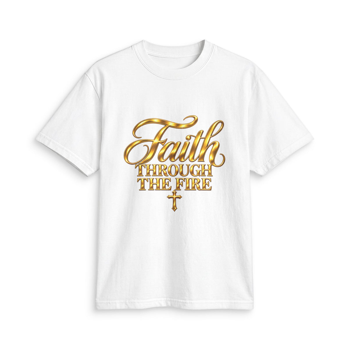 Faith Through The Fire™ Unisex T-Shirt for Men & Women – Christian Faith Tee