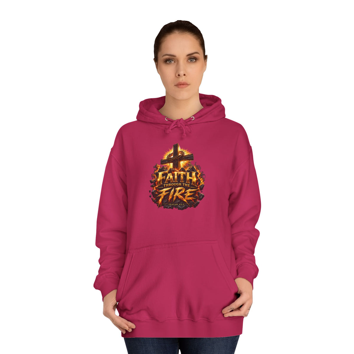 Faith Through The Fire™ Stronger Than Yesterday Hoodie