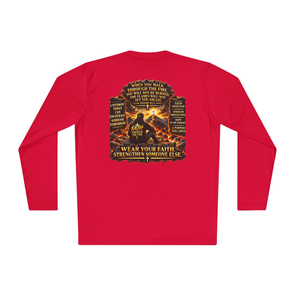 "Through the Fire Long Sleeve Tee – Journey to the Cross"