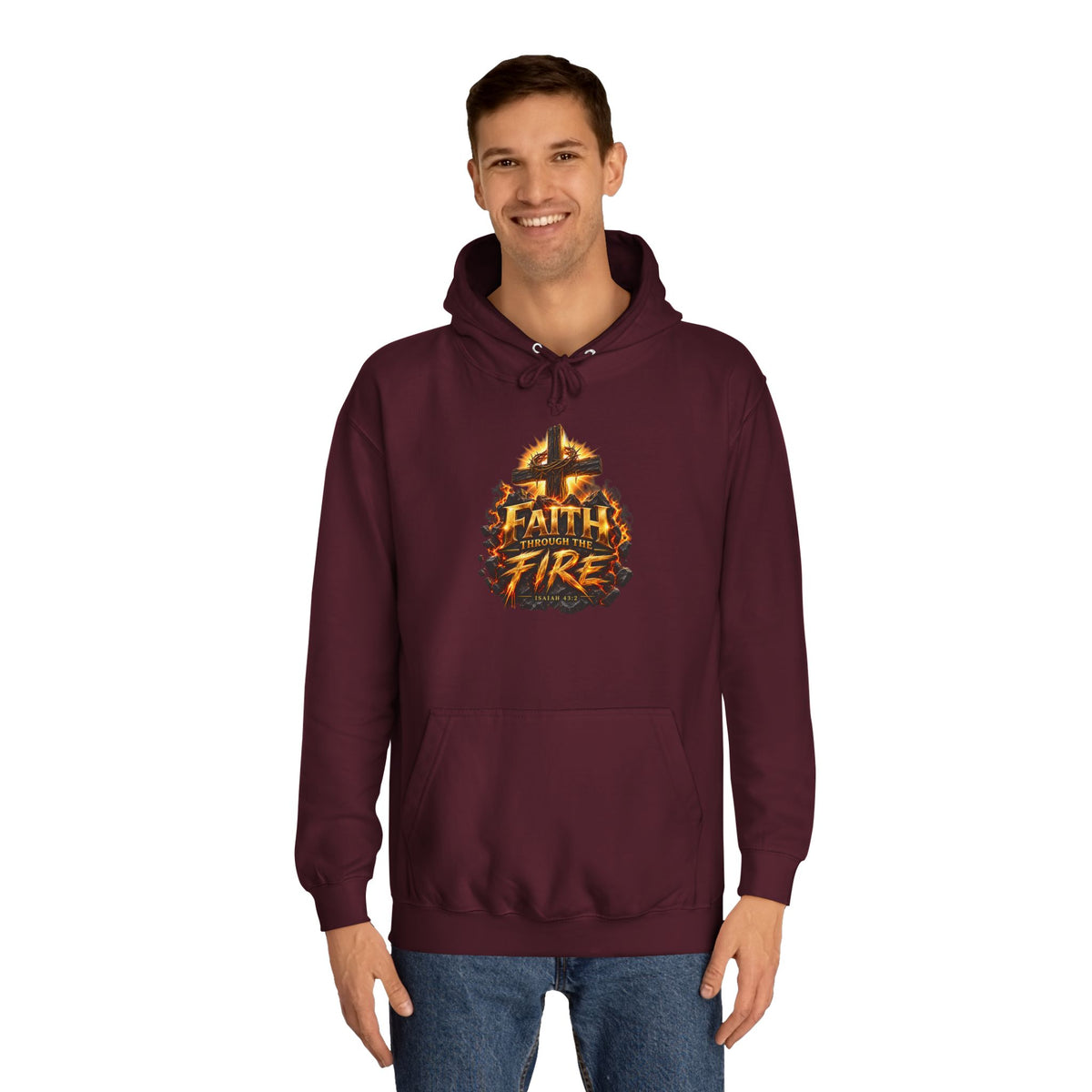 Faith Through The Fire™ Stronger Than Yesterday Hoodie